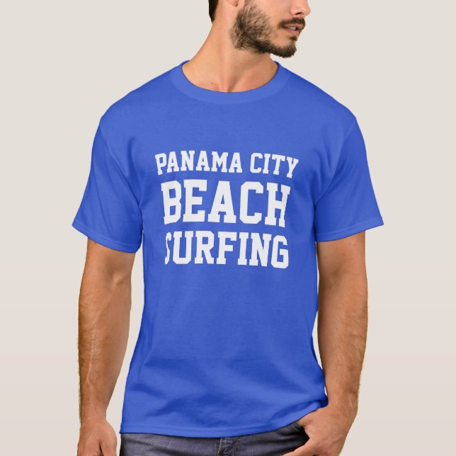 Camiseta Surfe na Flórida da Cidade do Panamá (Frente)