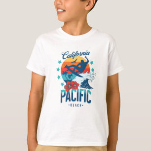 Camiseta Surfe na Pacific Beach California