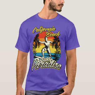 Camiseta Surfe na Praia da Califórnia