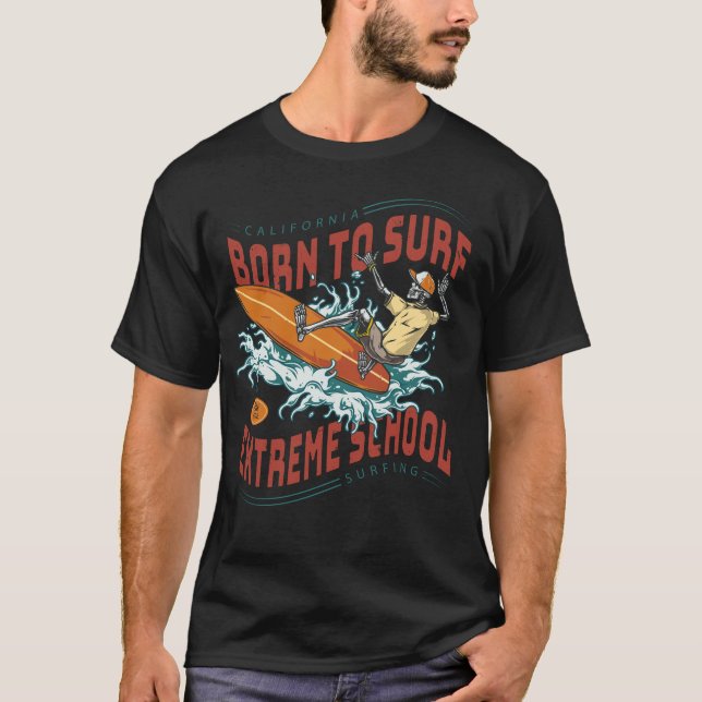 Camiseta Surfe - Nascer Ao Surf (Frente)