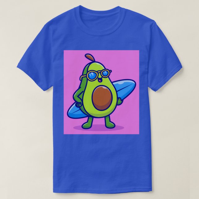 Camiseta Surfe no Avocado (Frente do Design)