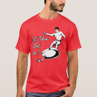 Camiseta Surfe no Folheto Deixar ferver o Folheto