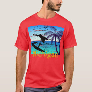 Camiseta Surfe no Michigan nos EUA1