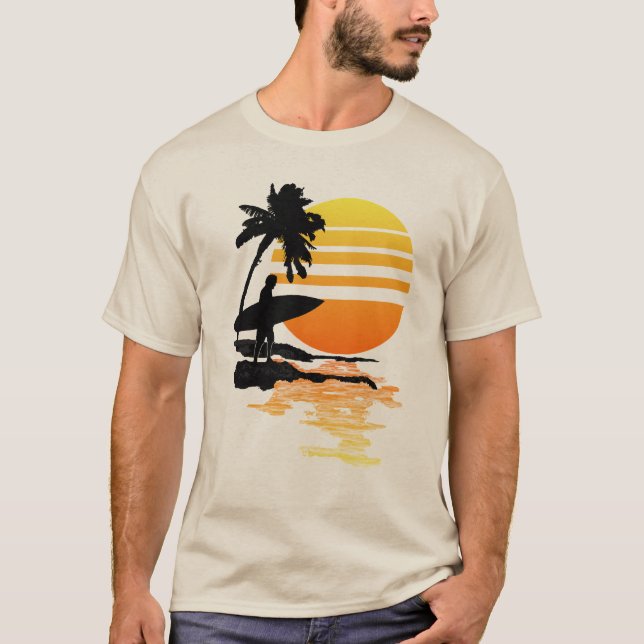 Camiseta Surfe no Sol (Frente)