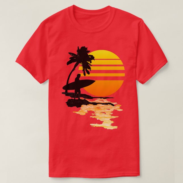 Camiseta Surfe no Sol 1 (Frente do Design)