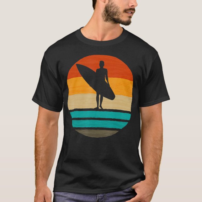 Camiseta Surfe no surf Sunset 70s 80s Sumo de Surfe (Frente)