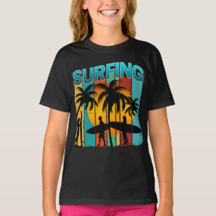 Camiseta surfe no surfe férias de verão T-Shirt