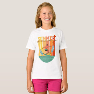 Camiseta Surfe no Verão de Retro Vintage
