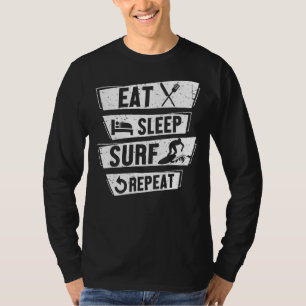 Camiseta Surfe surfboard Come sono Surf repetições surfista