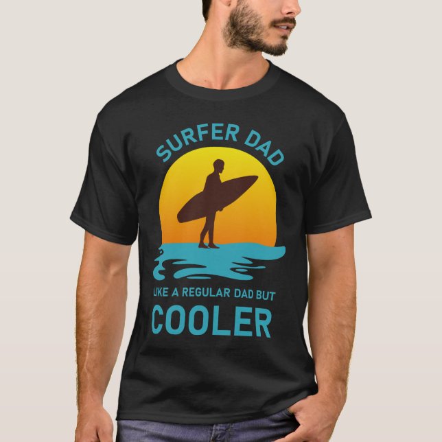 Camiseta Surfer dad  - Surfing (Frente)