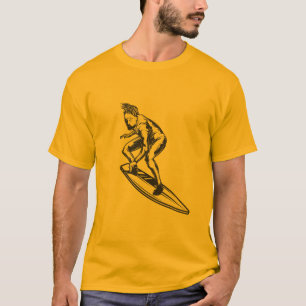 Camiseta Surfer Dude Vintage Surf