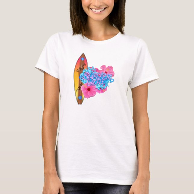 Camiseta Surfer Girl (Frente)
