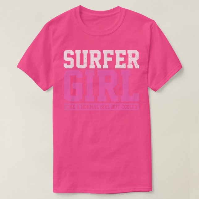 Camiseta Surfer Girl surfing 5 (Frente do Design)