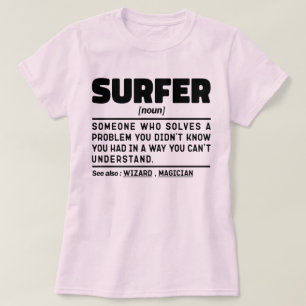 Camiseta Surfer Noute Definition Beach Surfing Water Sport