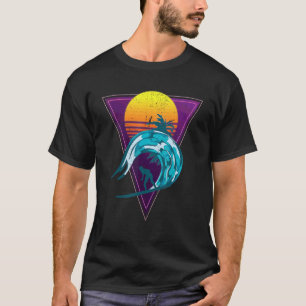 Camiseta Surfer Palm Treze Ondas Oceanas Clanadas Clandesti