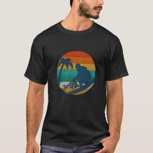Camiseta Surfer Retro Sun Vintage Surfing surf Surfboard Be
