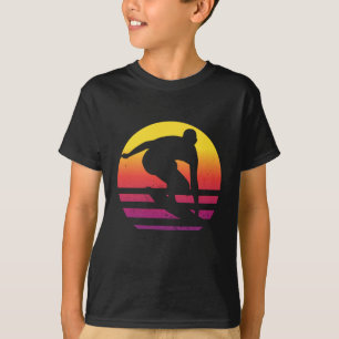 Camiseta Surfer Retro Surfing Sunset