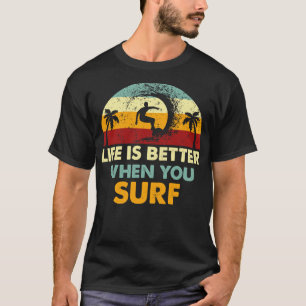 Camiseta Surfer retrógrado
