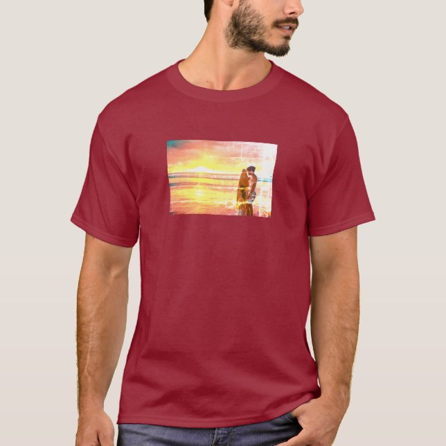 Camiseta Surfer Sunrise (Frente)