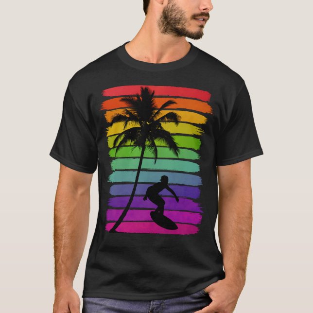 Camiseta Surfer Sunset Beach (Frente)