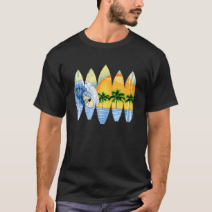 Camiseta Surfer Surfing Big Wave