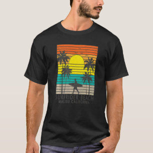 Camiseta Surfer Surfing em Surfe na Califórnia, em Malibu,