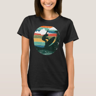Camiseta Surfer Surfing Wave Vintage Retro Beach Sume