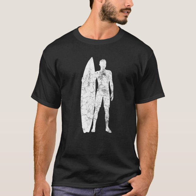 Camiseta Surfer Womens Mens Surfing Surf (Frente)