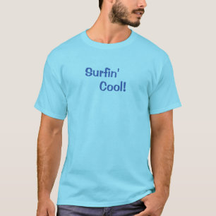 Camiseta Surfin' Cool Blue Surfer