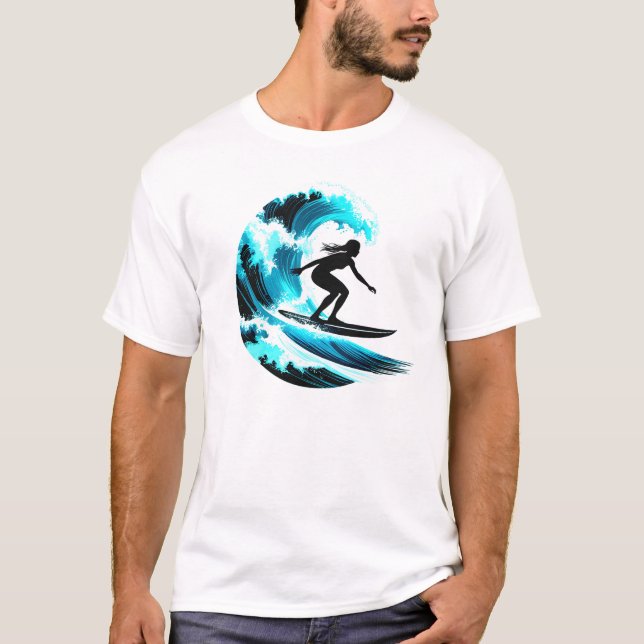 Camiseta surfing (Frente)
