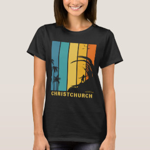Camiseta Surfing Beach ChristChurch Canterbury Nova Zelândi