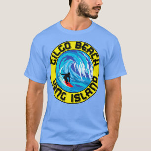 Camiseta Surfing GILGO BEACH LONG ISLAND NEW YORK Surf Surf