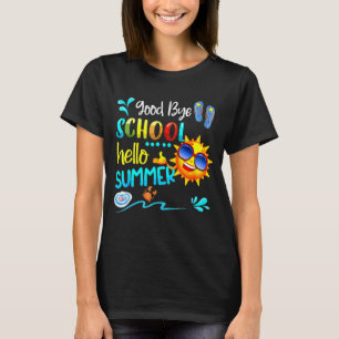 Camiseta Surfing Good Bye School Hello Summer Day