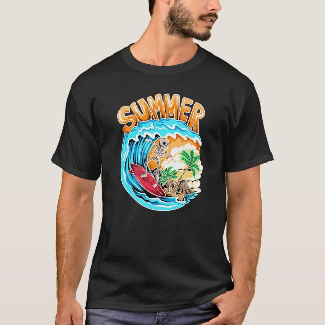 Camiseta Surfing legal Surfer Swimmer Beach Waves W (Frente)