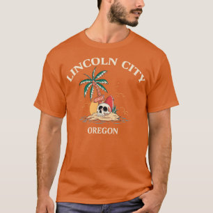 Camiseta Surfing Lincoln City Oregon