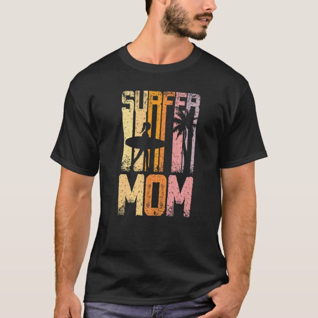 Camiseta Surfing Mãe (Frente)