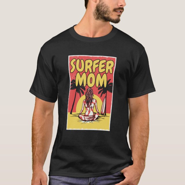 Camiseta Surfing Mother Waves Surfboard Surfrider  Surfer M (Frente)