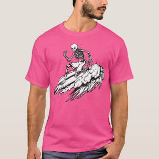 Camiseta Surfing no Surf Skeleton