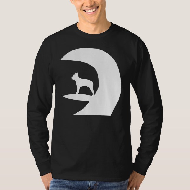 Camiseta Surfing Pug (Frente)