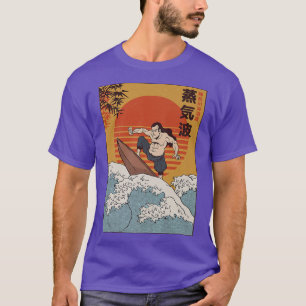 Camiseta Surfing Samurai l Traditional Japan Ukiyoart Art