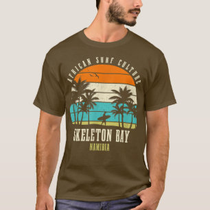 Camiseta Surfing Skeleton Bay Namibia, Cultura Africana de