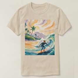 Camiseta Surfing Sunset Sand T Shirt