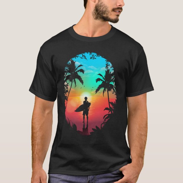 Camiseta Surfing time (Frente)