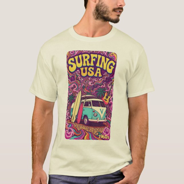 Camiseta Surfing USA T-Shirt (Frente)