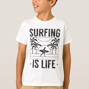 Camiseta Surfismo É Vida Surf Surfista Prancha de Surf Surf