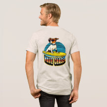 Camiseta Surfista Cão Caçador de Ondas
