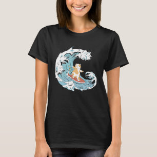 Camiseta Surfista Coca-Cola Onda Surfrider Gato Surfista