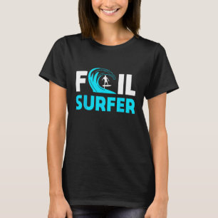 Camiseta Surfista de Foil Design Ocean Wave Rider 1