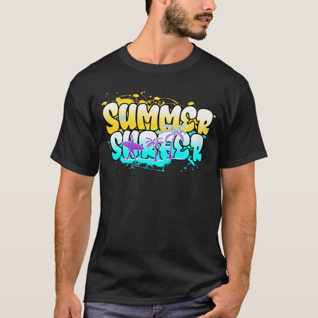 Camiseta Surfista de Verão (Frente)