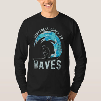 Camiseta Surfista Esporte Aquático Oceano Surf Prancha de S